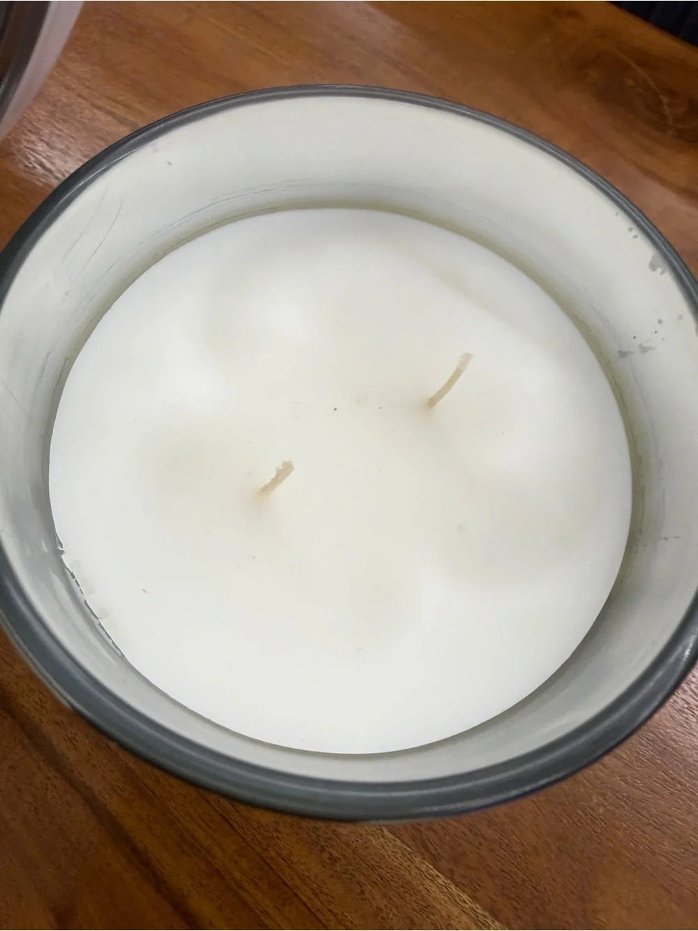 New two wick soy blend Madison Gold Metallic Santal Decorative Candle luxury